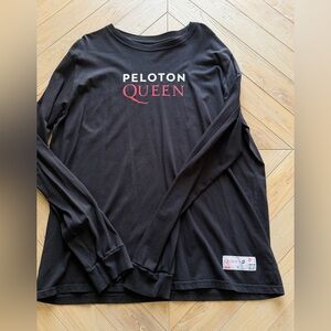 Peloton Black Long Sleeve Tee